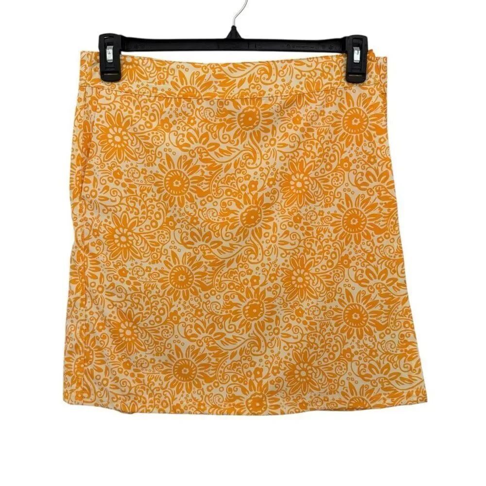Ripskirt Hawaii Wrap Skirt Length 2 Tuscan Sunflower Size Large Yellow Orange